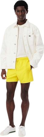 Lacoste Heren Logo Zwemshort (Geel)