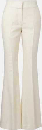 Gabriela Hearst Pantaloni flared Rhein in seta