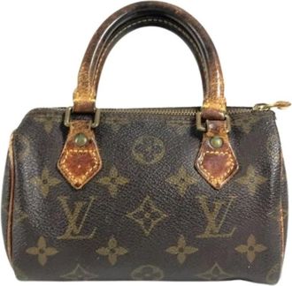 Louis Vuitton Pre-owned Mini Bags, female, Brown, Size: ONE SIZE Pre-owned Mini Boston Bag