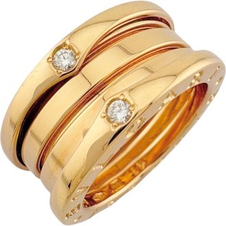 Bulgari Pink Gold Pink Gold (18K) Band Ring (Pre-Owned)
