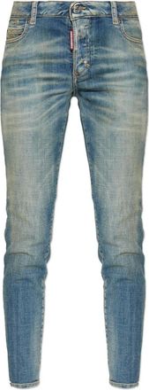 Dsquared2 Jeans con effetto schiarito - Blu
