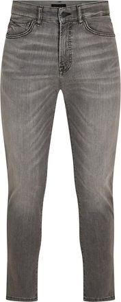 HUGO BOSS Mens Bo 10270285 01 Slim Fit Jeans in Medium Grey - Size 36W/34L