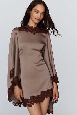 De La Vali Astral Lace Mini Dress