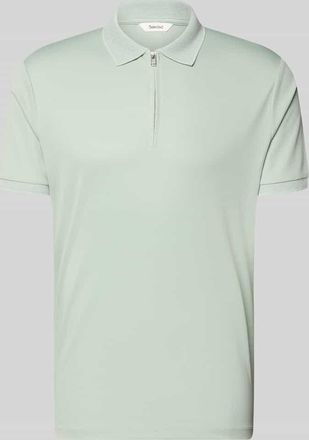 Selected Regular Fit Poloshirt aus Bio-Baumwoll-Mix Modell FAVE in Oliv, Gr&ouml;&szlig;e XXL