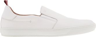 Bally Orniel White Leather Sneakers, Brand Size 5 ( US Size 6 )