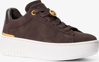 Michael Kors Dottie Suede Platform Sneaker