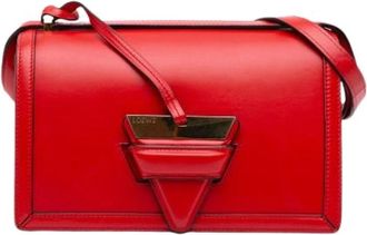 Loewe Pre-owned Cross Body Bags, female, Red, Size: ONE SIZE Pre-owned Leather crossbody-bags
