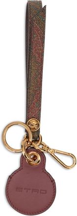 Etro Accessoires, Dames, Rood, ONE Size, Katoen, Sleutelhanger met paisleyprint