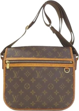 Louis Vuitton Pre-owned Cross Body Bags, female, Brown, Size: ONE SIZE Pre-owned Vintage Monogram Shoulder Bag