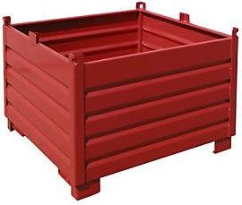 Bauer Recipiente Colector Capacidad 1,0 M&sup3; Rojo Vivo