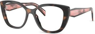Prada Glasses, female, Brown, Size: 53 MM PR B04V Optical Frame