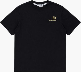 Sergio Tacchini Mens Sergio Tacchini Felton T-Shirt Black/Gold - Size: 44