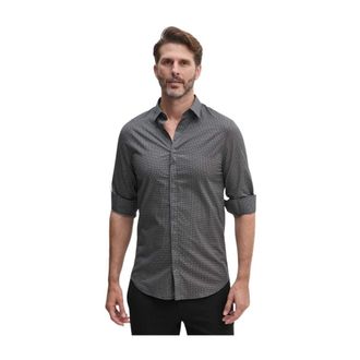 A|X Armani Exchange Slim Fit Shirt - Heren - Casual Overhemden - Veelkleurig - S - Katoen - Overhemden