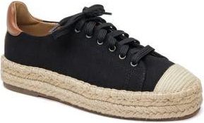 Linea Paolo Silva Espadrille Sneaker in Black/Cognac at Nordstrom Rack, Size 11