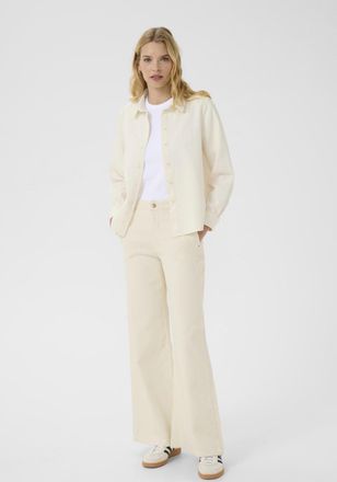 Part Two Overhemd met lang mouwen SarafiaPW Straight fit cream