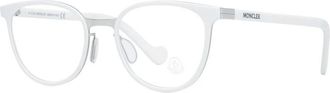 Moncler Witte Vlinder Optische Monturen - Dames - Brillen - Wit - ONE Size - Accessoires