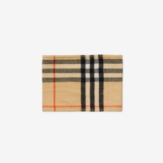 Burberry Check Cashmere Snood