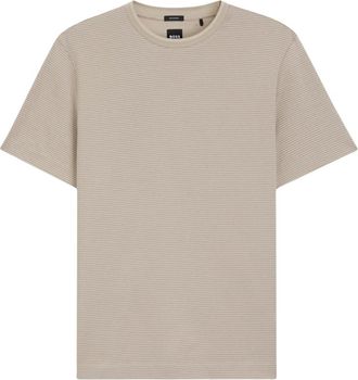 HUGO BOSS T-Shirts - Heren - T-shirts - Beige - XL - Tops