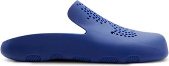 Burberry Stingray perforated slides - men - Polyethylene vinyl acetate (PEVA)/Rubber/Rubber/Rubber - 41 - Blue