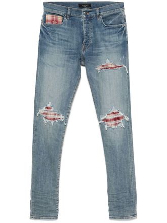 Amiri Geruite MX1 jeans - Blauw