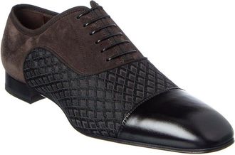 Christian Louboutin Greggo Suede & Leather Oxford