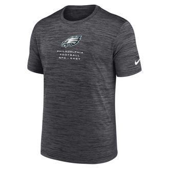 Nike Philadelphia Eagles Velocity Nike Mens Dri-FIT NFL T-Shirt in Grey | NKPQ06F86-QMV