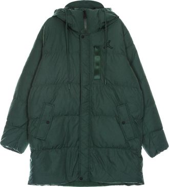 Nike Jordan Essential Statement Down Parka - Heren - Binnenjassen - Groen - M - Nylon - Fitness