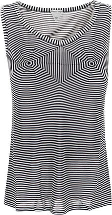 Bottega Veneta Fluid Viscose Stripe Top