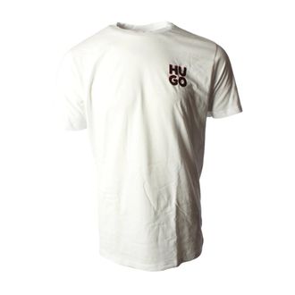 HUGO BOSS Dimento T-Shirt - male - Boss - T-Shirts - White - XL - Tops