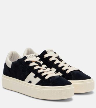 Hogan Crosswind leather sneakers