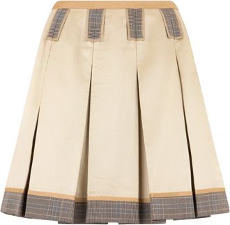 Moschino Rokken, Dames, Veelkleurig, S, Wol, Licht geplooide rok met elegante details