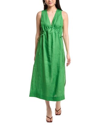Nation Ltd Haydee Linen Midi Dress