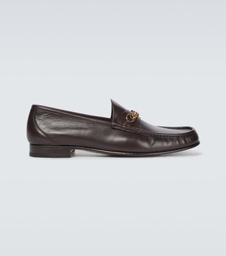 Tom Ford leather York Chain loafers