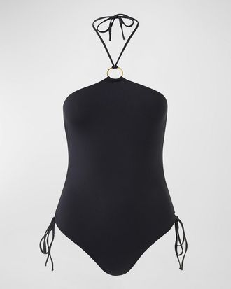 Melissa Odabash Madeira Halter One-Piece Swimsuit