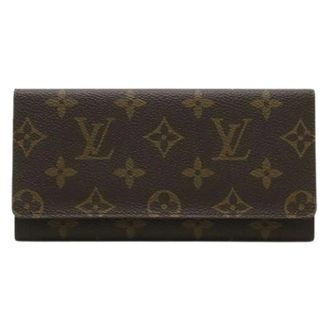 Louis Vuitton Pre-owned Monogram Long Wallet - - Pre-owned - Donna - Marrone - ONE SIZE