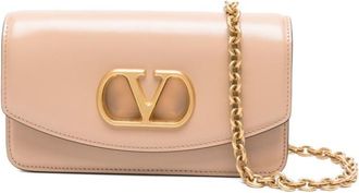 Valentino Garavani Vain Small Leather Clutch
