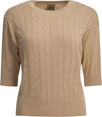 Rakk&igrave; Maglia Almeria - - Knitwear - Donna - Rosa - 2XL