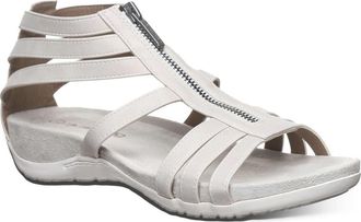 Bearpaw Ronda Faux Leather Sandal in White at Nordstrom Rack, Size 11