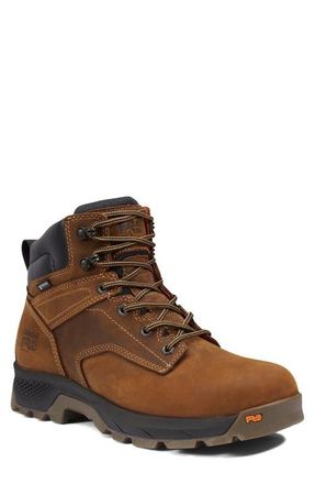 Timberland TiTAN EV 6 Waterproof Work Boot in Brown at Nordstrom, Size 10.5