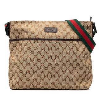 Gucci Pre-owned Gucci GG Canvas Web Crossbody Ladies BVFGU23VTV0YZ5OQ