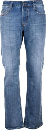 Diesel Blue Safado Straight Cotton Elastane Jeans