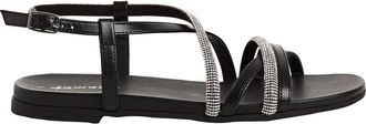 Tamaris Platte sandalen, multi-bandjes