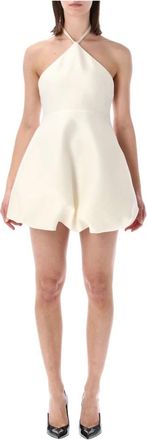 Balenciaga Dames, Jurken, Beige, Maat: XS Zijde