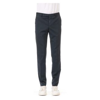 Pantaloni Torino Heren, Broeken, Blauw, Maat: XL Katoen