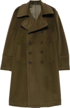 Tagliatore Double-breasted Martingale Coat