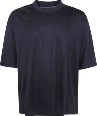 Emporio Armani T-Shirts - Heren - T-shirts - Zwart - L - Tops