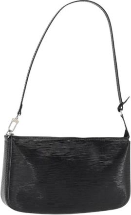 Louis Vuitton Pre-owned Shoulder Bags, female, Black, Size: ONE SIZE Pre-owned Vintage Accessory Pouch