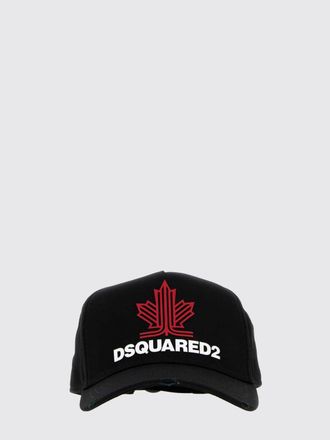 Dsquared2 Cotton Baseball Cap with Front Printed Logo