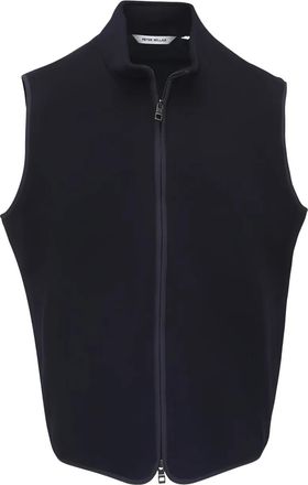 Peter Millar Gilet con zip - Blu