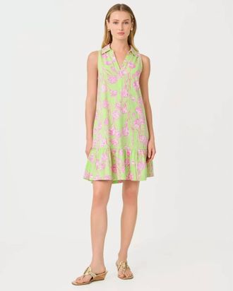 Lilly Pulitzer Riegan Dress In Pistachio Macaron